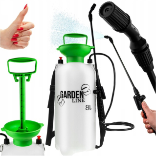 Gardenline ručný postrekovač 8 l